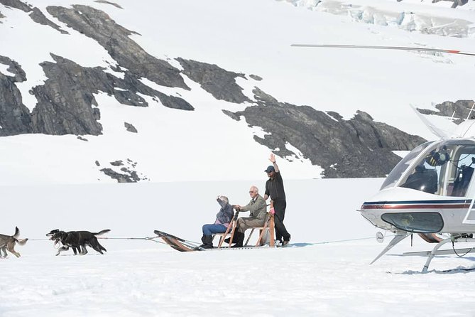 Helicopter Glacier Dogsled Tour + Lower Glacier Landing - ANCHORAGE AREA - Weight Restrictions