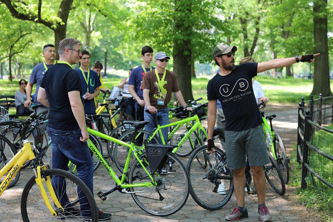 Inside Central Park Bike Tour - Meeting and Pickup