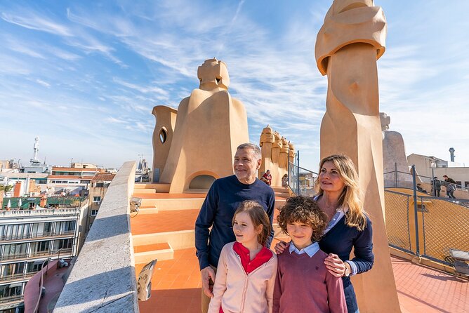 La Pedrera-Casa Mila Admission Ticket With Audioguide - Roof Terrace Experience