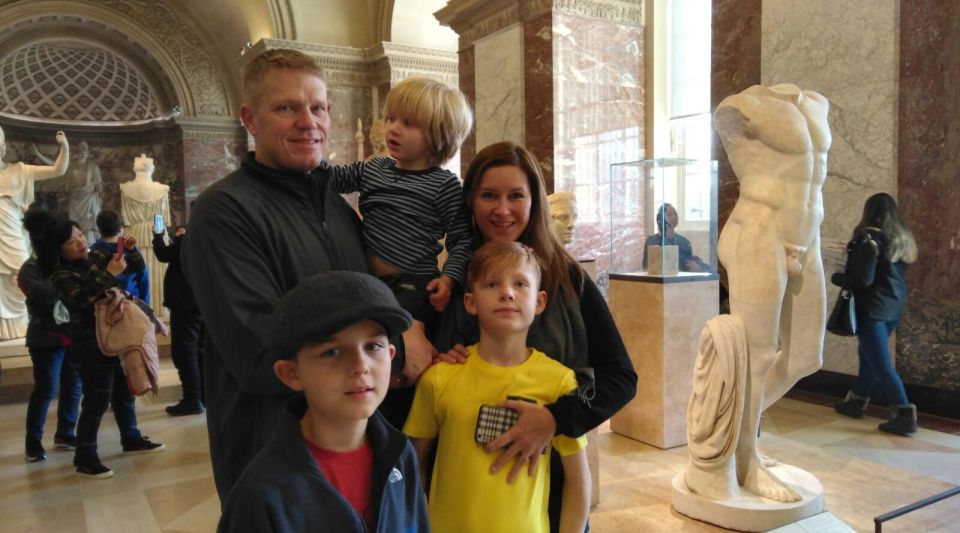 Louvre Museum Child-Friendly Private Tour for Families - Exploring Fabled Galleries