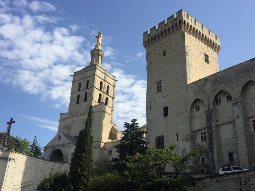 Marseille: Avignon and Cotes Du Rhone Wine Tasting Tour - Popes Palace and Pont Davignon