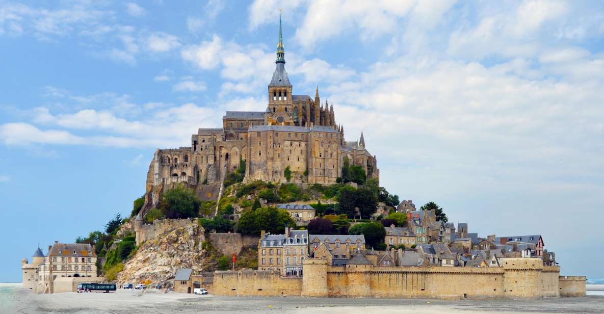 Mont Saint Michel : Full Day Private Guided Tour From Paris - Guided Tour of the Abbey