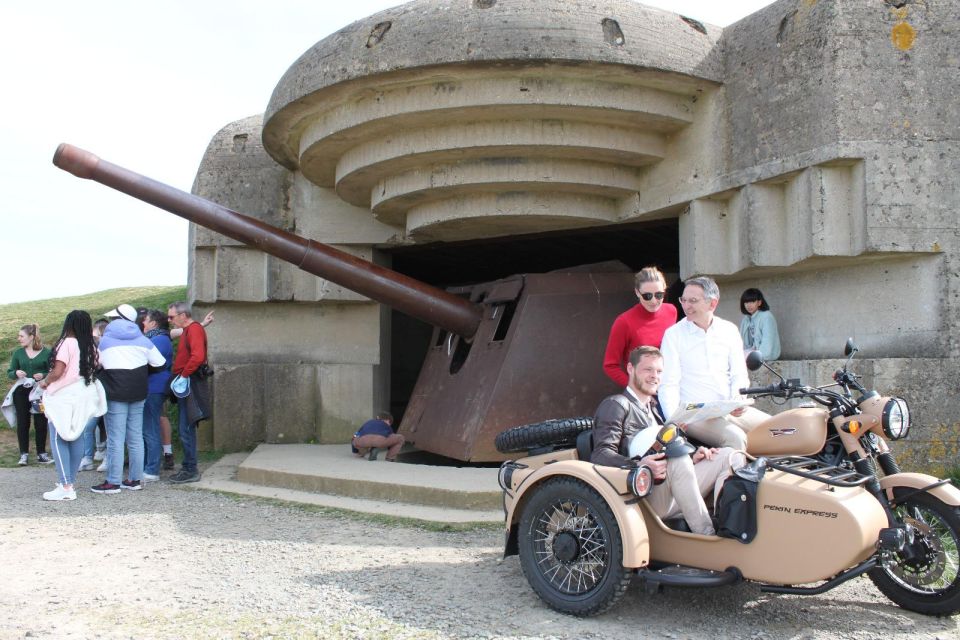 Normandy World War II Private 2 Hours Sidecar Tour Bayeux - Photo Stops