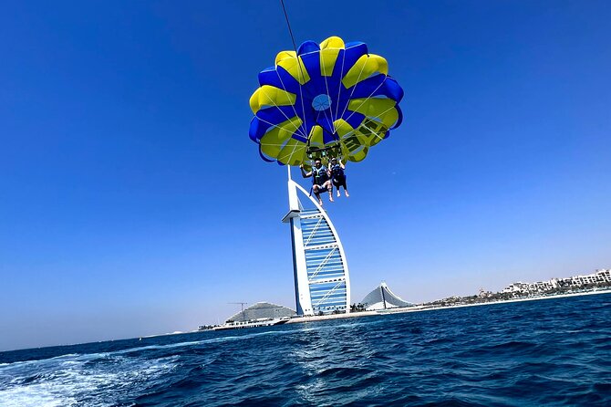 Parasailing in Dubai - Burj Al Arab View - Whats Included in Package