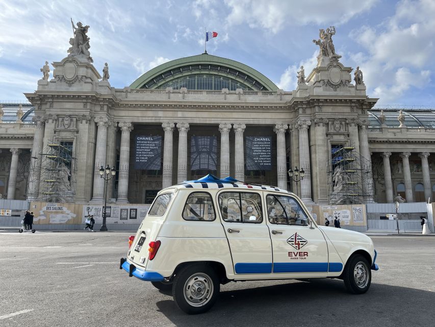 Paris: Private Sightseeing Tour in Renault 4L Electric 2h - Highlights