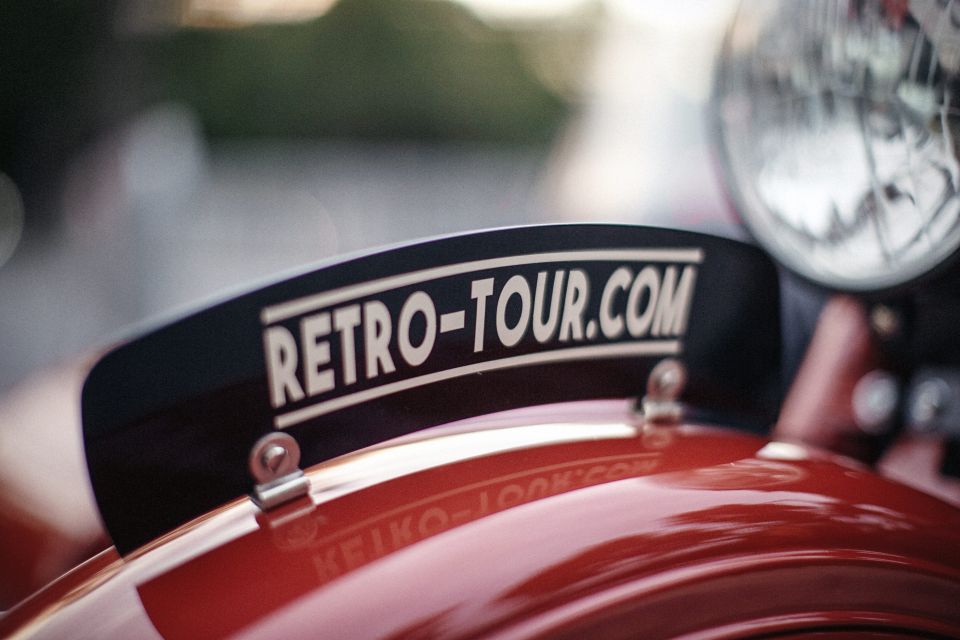 Paris Vintage Sidecar Premium & Private Half-Day Tour - Explore Paris by Vintage Motorbike