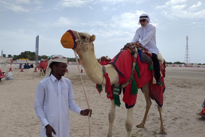 Qatar Gold Dune Safari, Dune Bashing,Camel Ride,Sand Boarding,Inland Sea Desert - Convenient Pickup and Drop-off