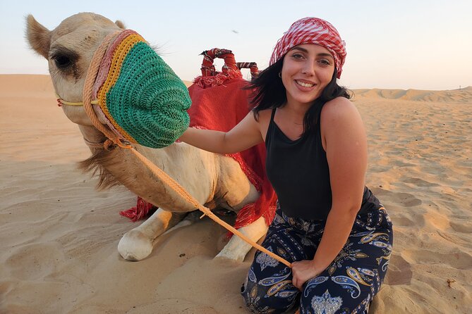 Red Dune Desert Safari Dubai (VIP Package ) - Sandboarding and Arabian Attire
