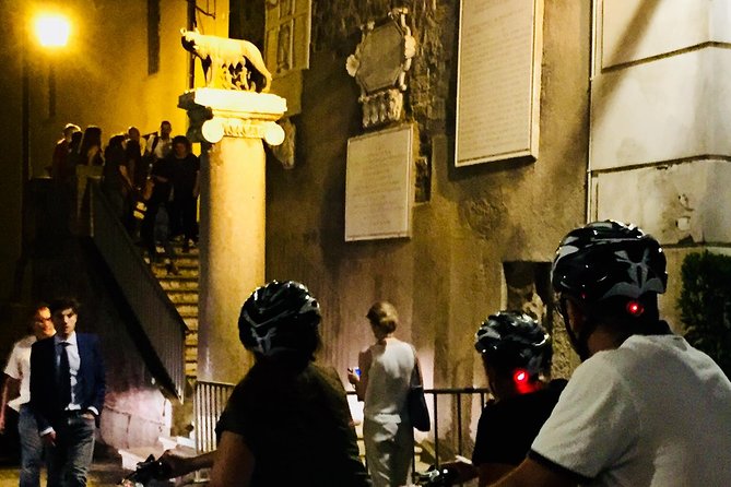 Rome by Night-Ebike Tour With Food and Wine Tasting - Tour Duration and Group Size