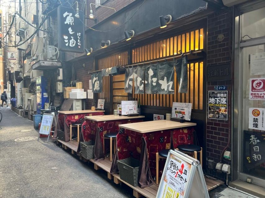 Shimbashi Daytime Drinking Tour - Included in the Itinerary