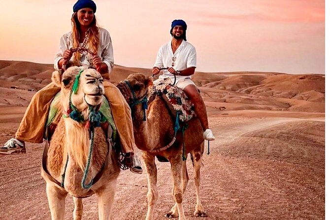 Sunset & Dinner in Desert Agafay Marrakech With Camels - Confirmation and Accessibility