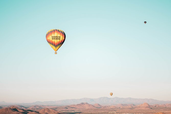 Sunset Hot Air Balloon Ride Over Phoenix - Commemorative Flight Certificate and Souvenirs