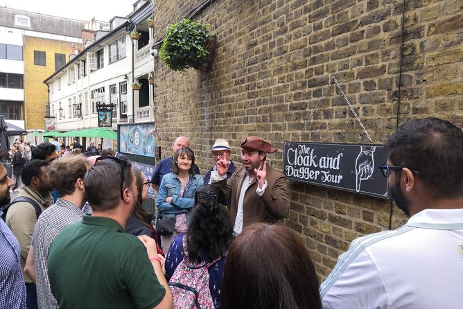 The Cloak and Dagger Tour in London - Immersive and Interactive Experience