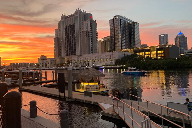Tiki Boat - Downtown Tampa - The Only Authentic Floating Tiki Bar - Cruise Route and Sights