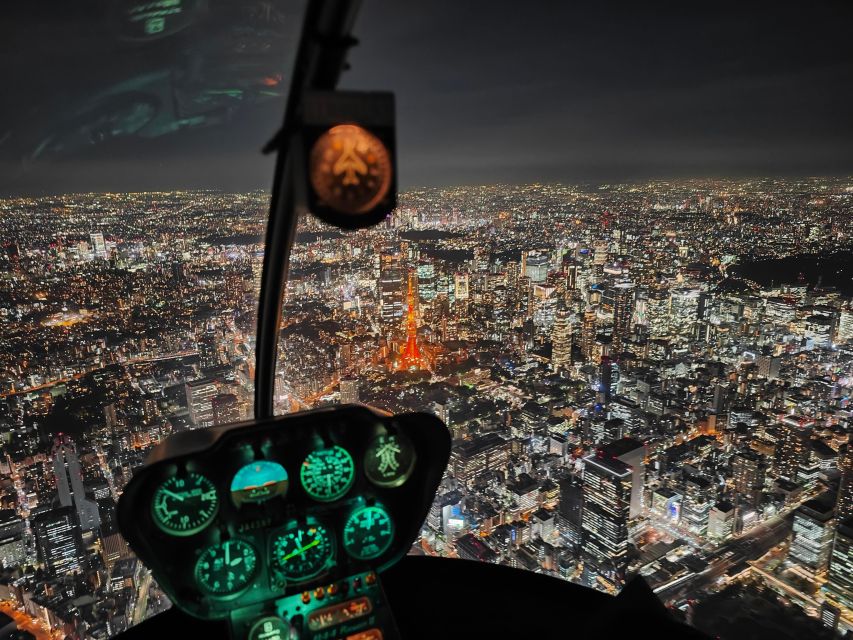 Tokyo Sightseeing Helicopter Tour for 5 Passengers - Inclusions