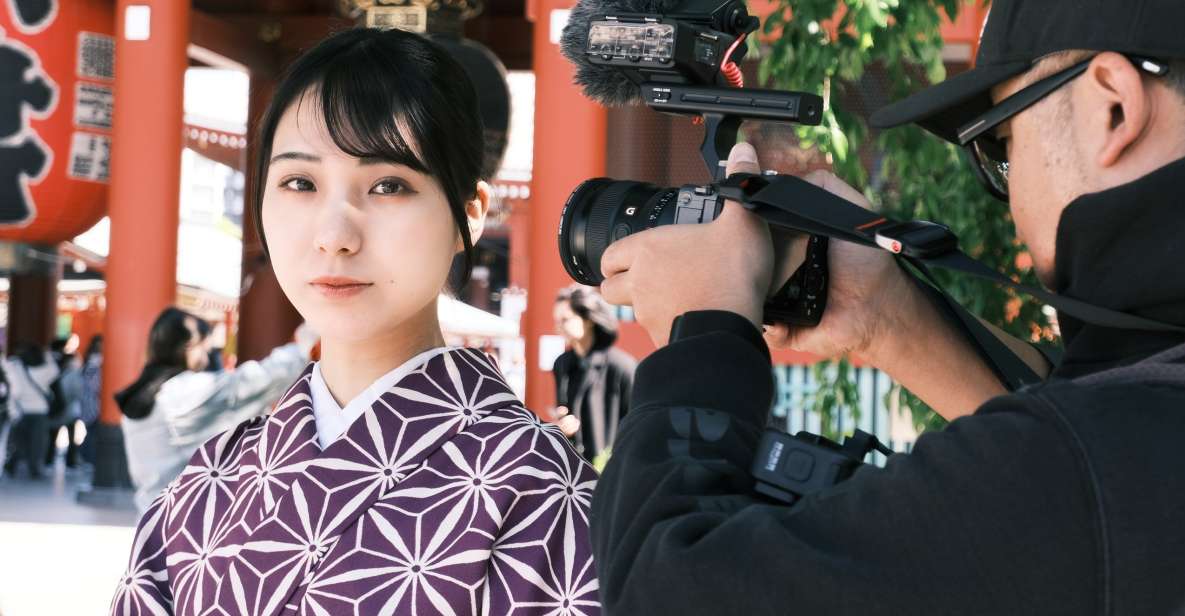 Tokyo: Video and Photo Shoot in Asakusa With Kimono Rental - Inclusions and Whats Covered