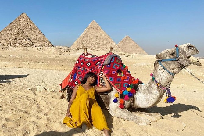 VIP Private Tour Giza Pyramids Sphinx ,Camel,Inside Pyramid - Meeting and Pickup