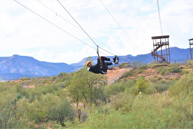 Zip Line Tour at Out of Africa Wildlife Park in Sedona,Camp Verde - Thrilling Zip Lines Through the Park