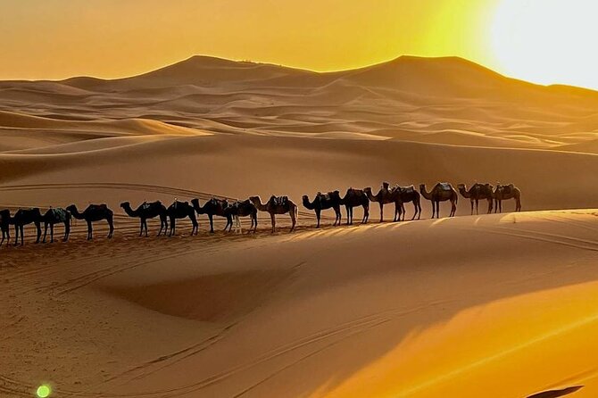 4 Days Desert Tour From Marrakech to Fes via Merzouga Dunes - Itinerary Overview