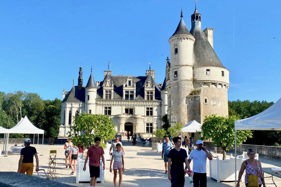2 Days VIP Individually 6 Loire Castles From Paris Mercedes - Wine Tasting Experience