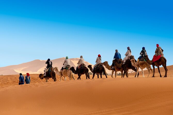 3 Days Merzouga Desert Trip From Marrakech - Meals and Accommodations