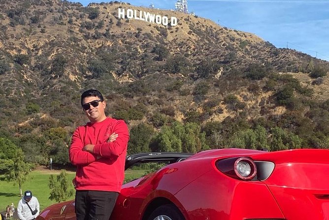 30-Minute Private Ferrari Driving Tour To Hollywood Sign - Vehicle and Driver Details