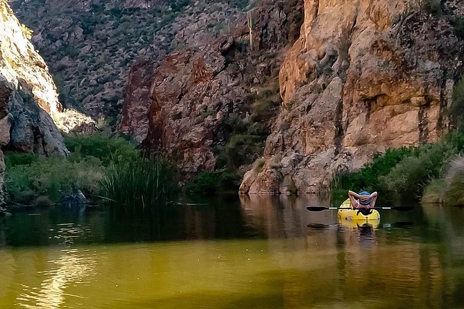 Canyon & Cliffside Kayaking on Saguaro Lake - Additional Information