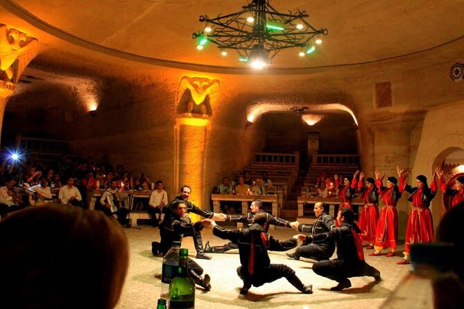 Cappadocia Cave Restaurant for Dinner and Turkish Entertainments - Hotel Pickup and Drop-off Included