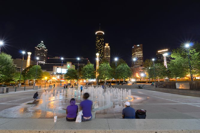 City Lights Atlanta Night-Time Tour With Photos & Dinner Stop - Highlights and Duration