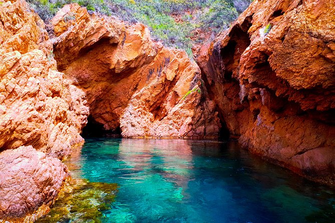 Departure From Saint-Raphael - the Creeks of Esterel - Opportunity to Swim and Snorkel