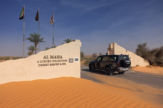 Desert Conservation Wildlife Drive & Breakfast at Al Maha Resort - Learn From Expert Guide