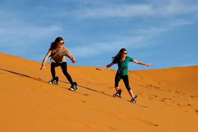 Desert Safari Dubai - Sand Boarding Excitement