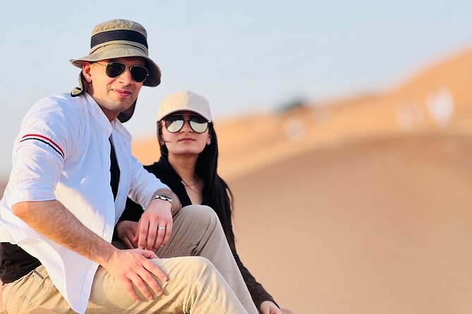 Dubai Desert Safari, BBQ, Live Shows, Camel, Sandboard (7-Hours) - Unlimited Soft Drinks and Water