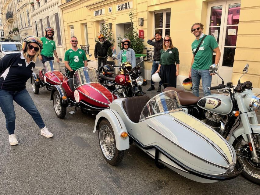 Explore Paris in Style: Custom Sidecar Tours - Capturing Memorable Moments