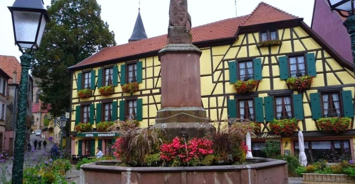 From Colmar: the 4 Most Beautiful Village in Alsace Full Day - Kaysersberg-Vignoble Highlights