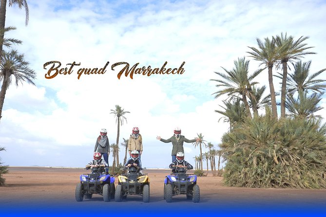 From Marrakech: Palm Grove Quad Bike and Camel Ride Tour - Afternoon Tea Included