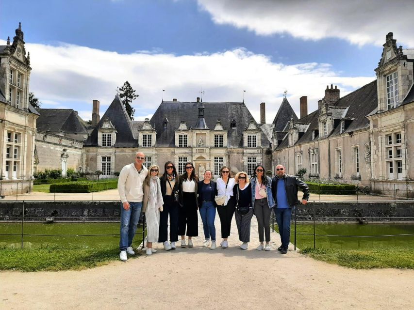 From Tours: Chambord, Chenonceau & Lunch at Family Chateau - Tour Duration and Size