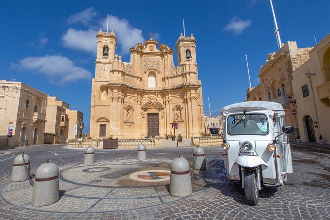 Gozo Tuk Tuk Chauffered Tour W/Crossing & Return by Yippee Island Hopper Boat - Crossing to and From Gozo