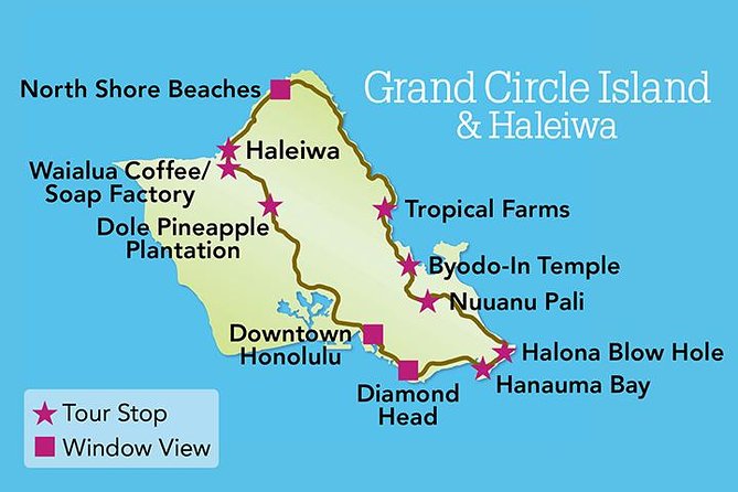 Grand Circle Island and Haleiwa 9 Hour Tour - Booking Information