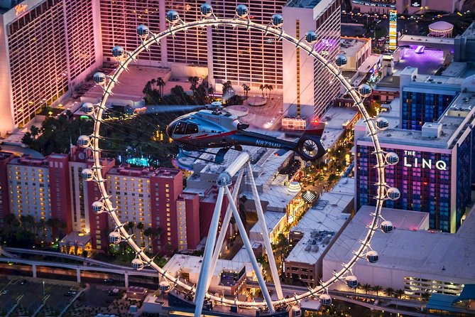 Las Vegas Strip Helicopter Night Flight With Optional Transport - Private Tour Options