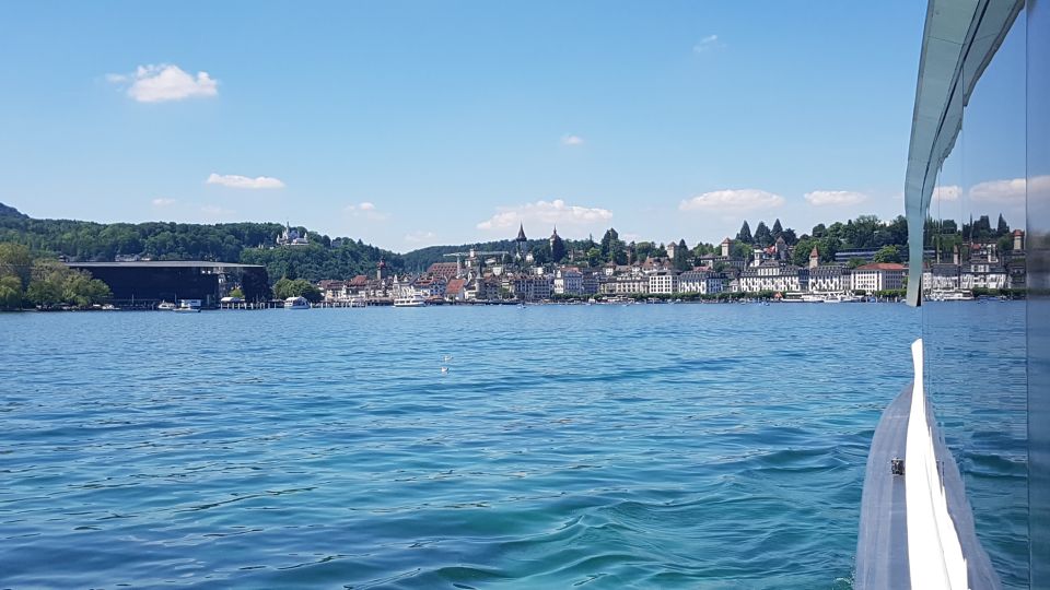 Luzern Discovery:Small Group Tour and Lake Cruise From Basel - Visiting the Lion Monument