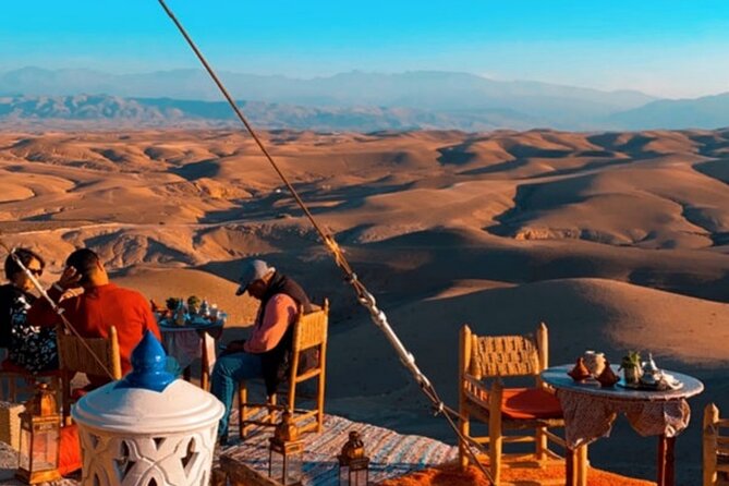 Marical Dinner and Camel Ride at Sunset in Desert of Marrakech - Dinner at Berber Homes