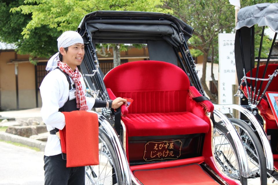 Miyajima: Private Rickshaw Tour to Itsukushima Shrine - Scenic Routes and Seaside