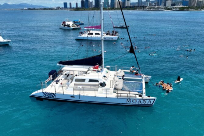 Moana's Guided Turtle Snorkel & Sailing Adventure at Waikiki - Alcoholic Beverages on Board
