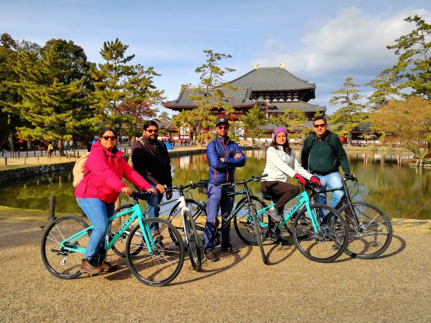 Nara: Nara Park Private Family Bike Tour With Lunch - Included Essentials