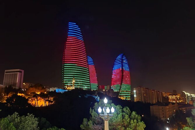 Old and Modern Baku Tour ( Day & Night Time) - Panoramic Nighttime Tour