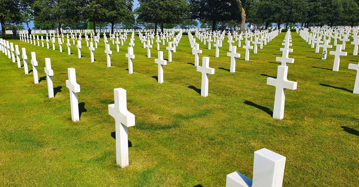 Omaha Beach and Colleville Cemetery Private Walking Tour - Transportation and Entrance Tickets