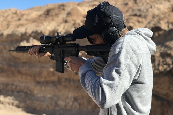 Outdoor Shooting With Gun Instructor In Las Vegas - Small Group Size and Personalized Attention