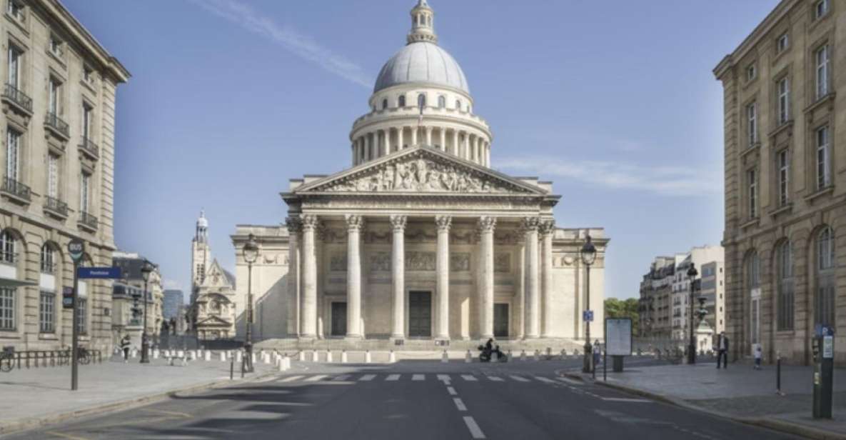 Panthéon of Paris: Private Guided Tour With Entrance Ticket - Mobility and Temperature Considerations
