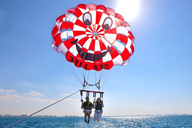 Parasailing in Dubai : Palm Jumeirah View and JBR Beach View - Weight Restrictions